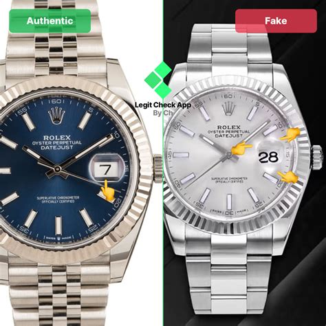 rolex datejust silver real vs fake|rolex datejust counterfeit.